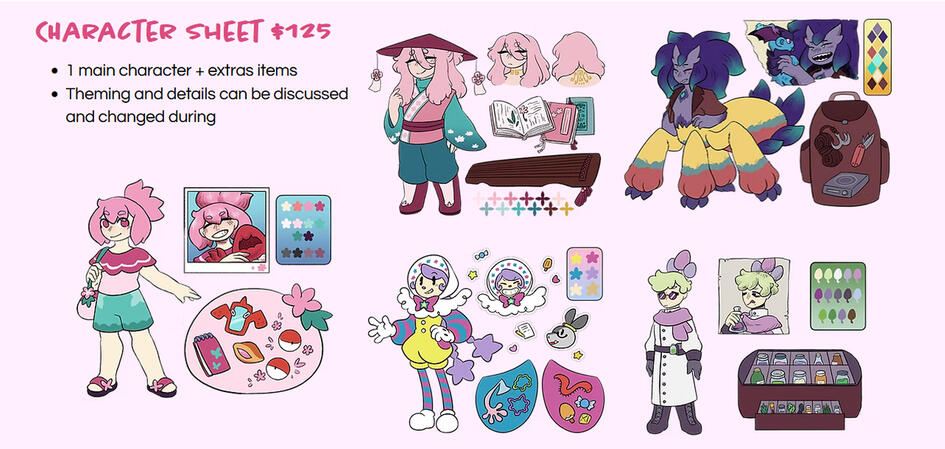 Character Sheets